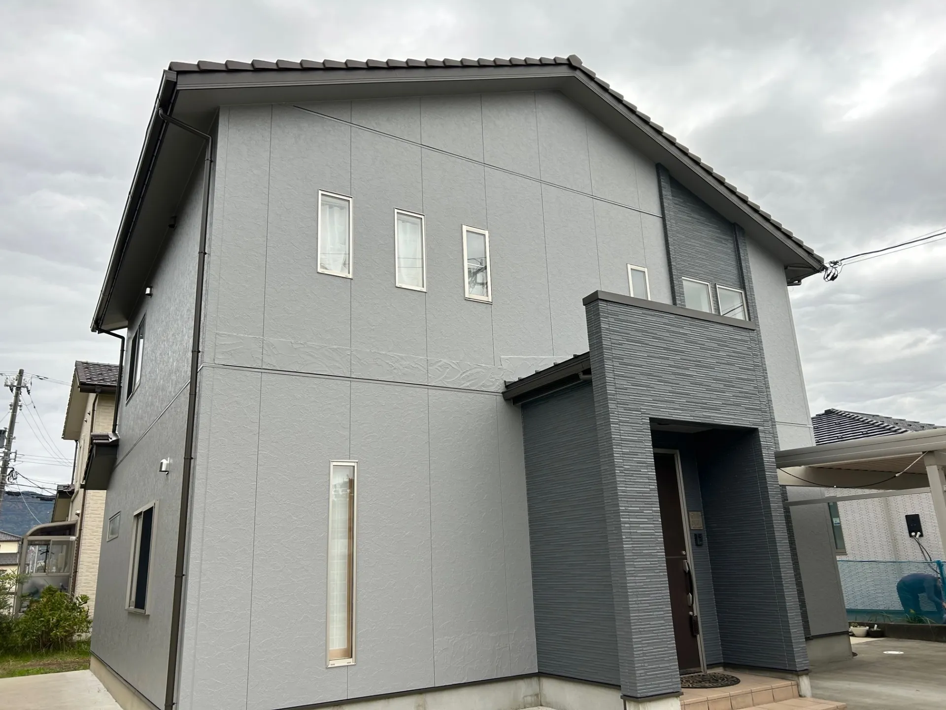 【富山県富山市】S様邸外壁塗装の施工事例をアップしました！