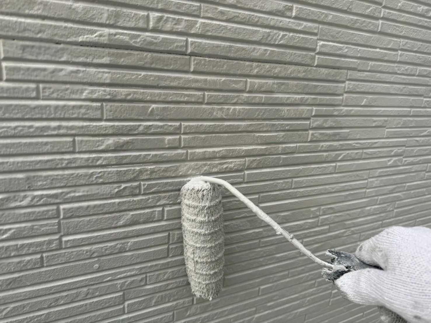 外壁　上塗り塗装　パーフェクトトップ