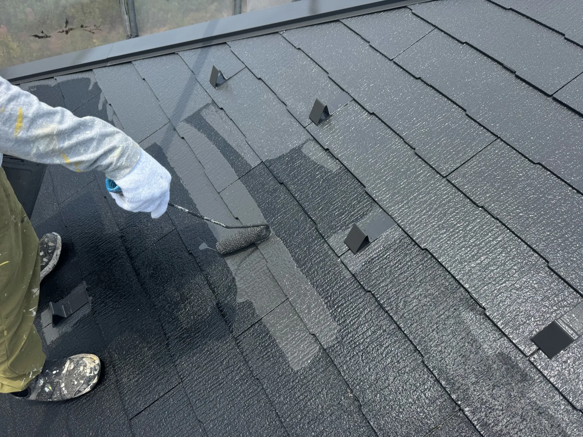 上塗り塗装：ファインパーフェクトベスト